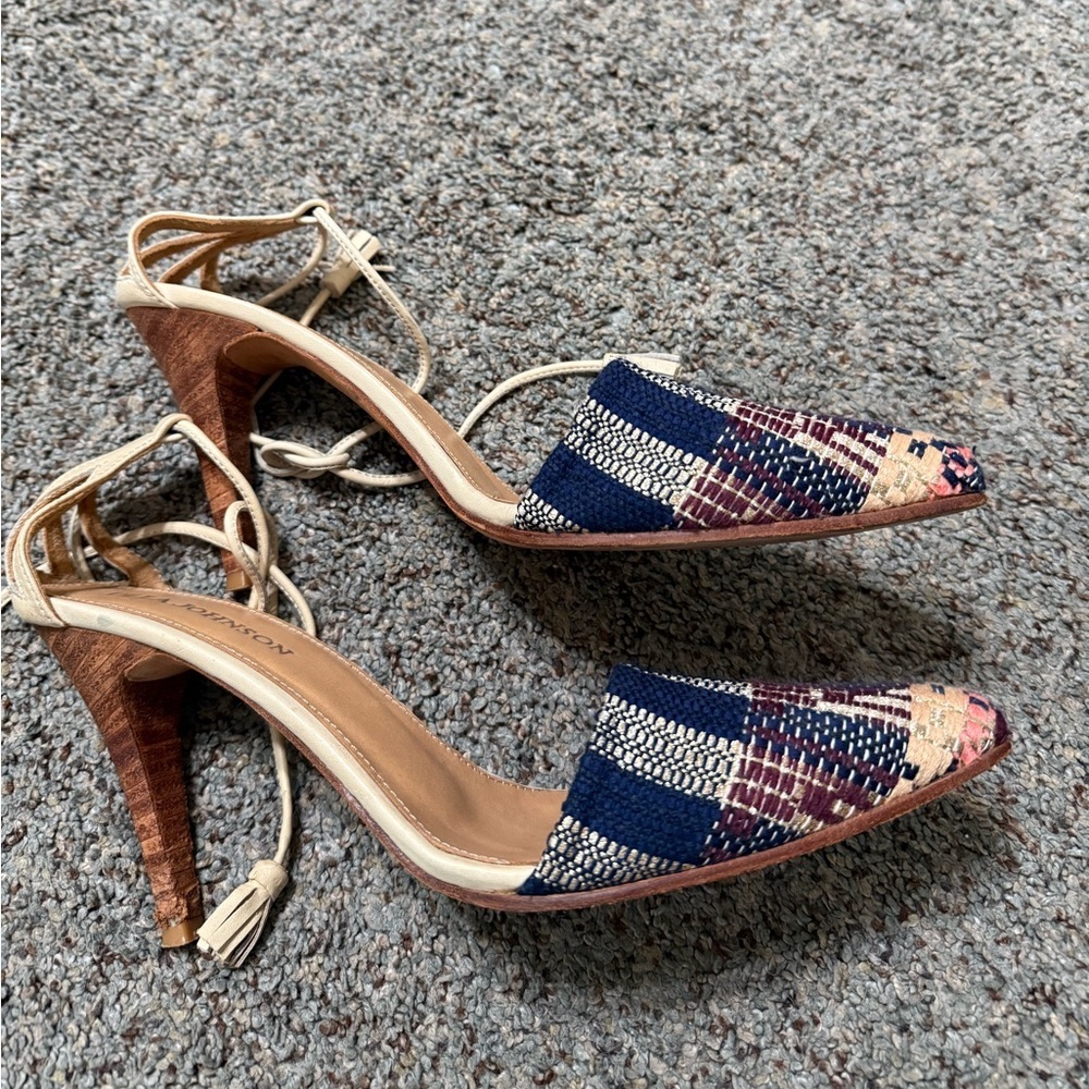 Ulla Johnson | 4” ‘Kiki’ Heel/Pump Lace-up - Picture 11 of 16